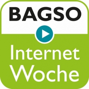 Das Logo der BAGSO InternetWoche.