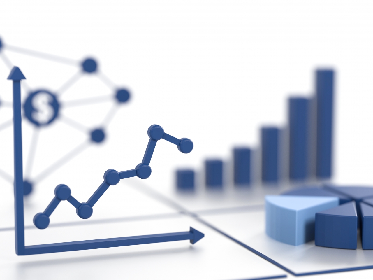 Diagramme als Dekoelement