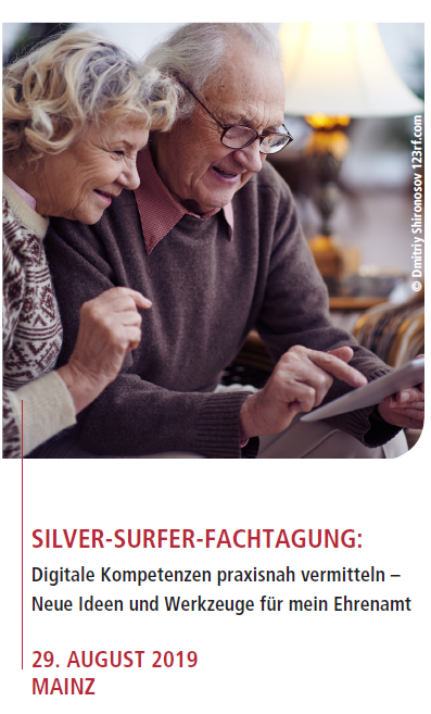 Flyer der Silver-Surfer-Fachtagung